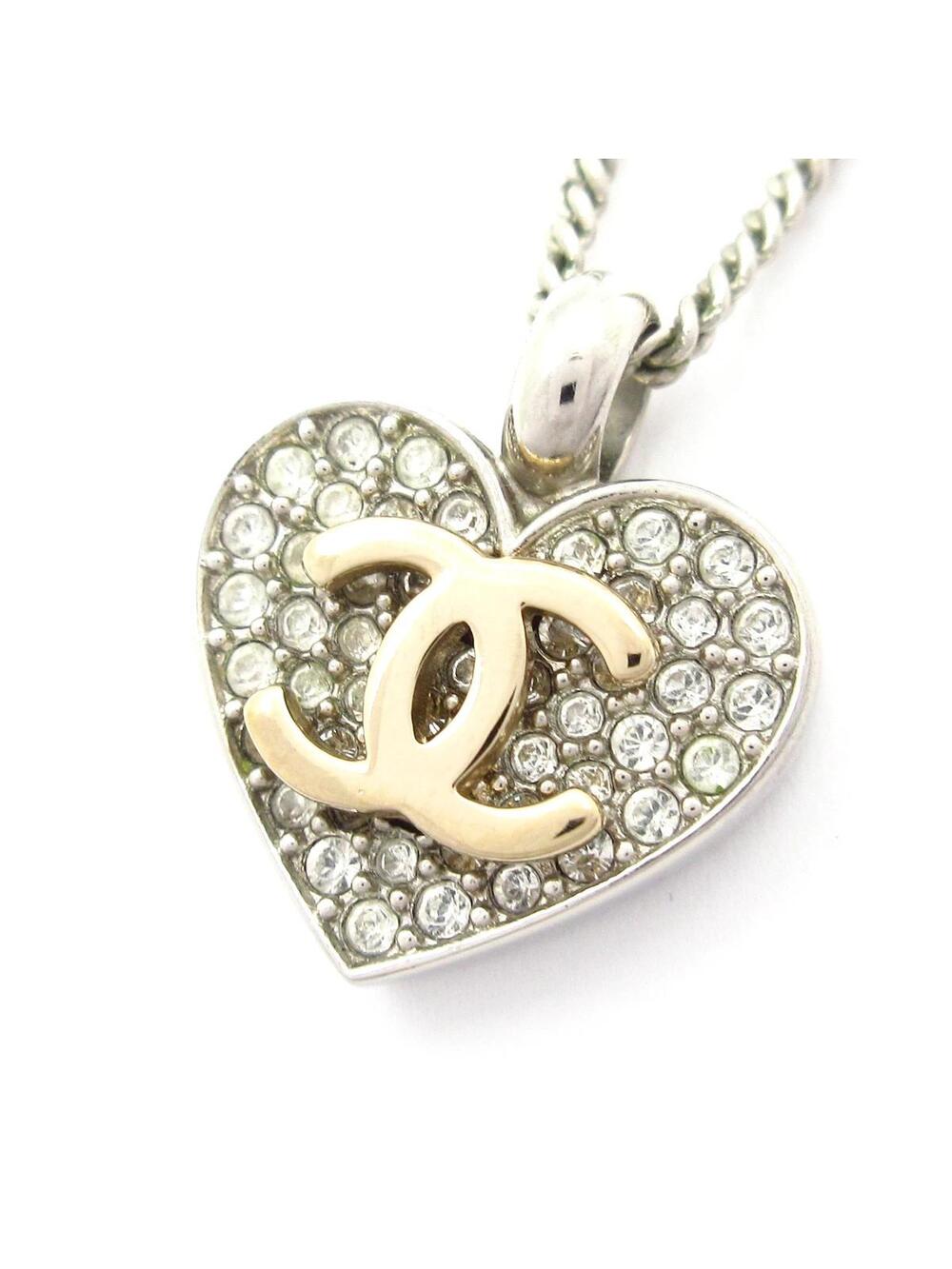 Chanel Coco Silver Gold Clear Hardware #344738C13B